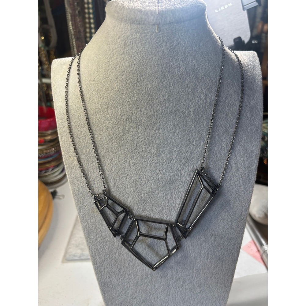 #10. Paparazzi 3-D Drama Necklace Earring Set